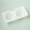 2 Cavity Rose Silicone Mold - 1 Mold